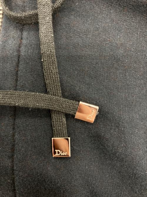 DIOR HOMME（ディオール オム）DIOR HOMME (ディオール オム) ジップパーカー ブラック サイズ:46の古着・服飾アイテム