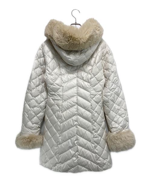 darich（ダーリッチ）darich (ダーリッチ) レディダウンジャケット アイボリー サイズ:Sの古着・服飾アイテム