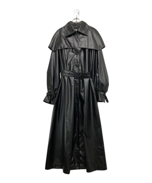 melt the lady（メルトザレディ）MELT THE LADY (メルトザレディ) Trench coat ブラック サイズ:Fの古着・服飾アイテム