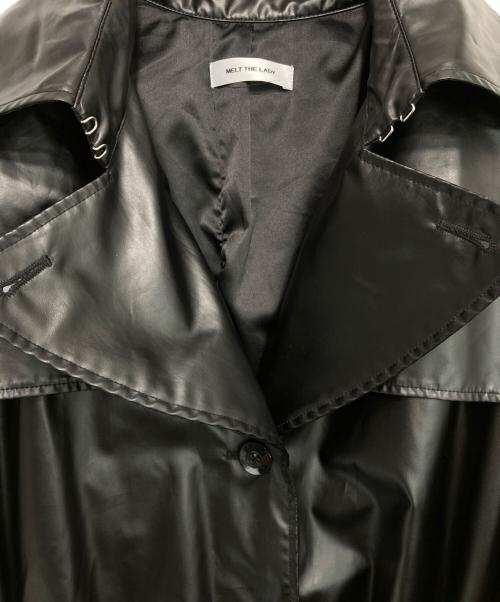 melt the lady（メルトザレディ）MELT THE LADY (メルトザレディ) Trench coat ブラック サイズ:Fの古着・服飾アイテム