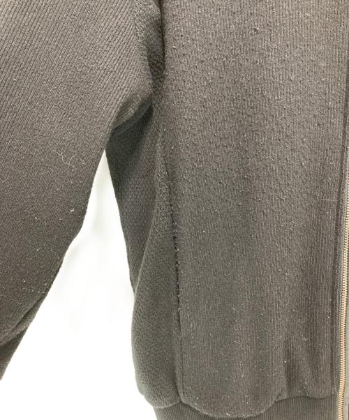 XLIM（エクスリム）XLIM (エクスリム) スエード切替ドライバーズニット ブラック サイズ:２の古着・服飾アイテム
