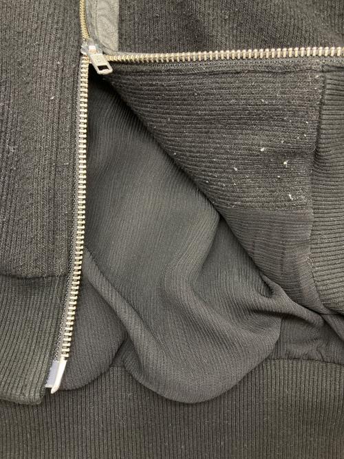 XLIM（エクスリム）XLIM (エクスリム) スエード切替ドライバーズニット ブラック サイズ:２の古着・服飾アイテム