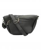 centena×HMAENセンテナ×アエナ）の古着「パンチングレザー ボディバッグ」｜グレー