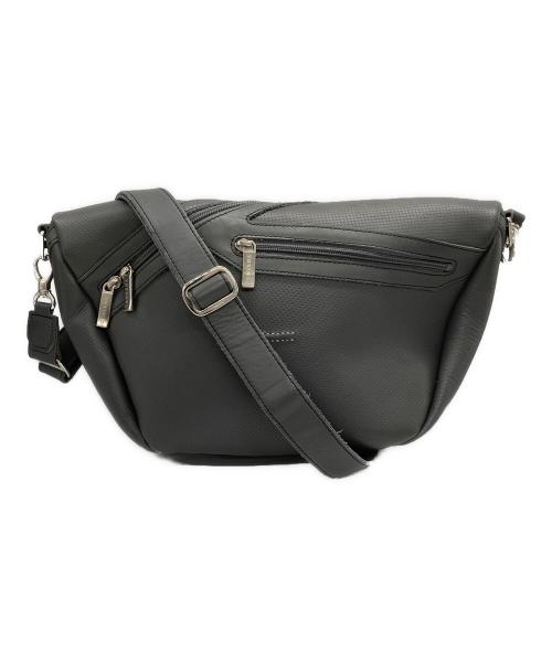 centena（センテナ）centena (センテナ) HMAEN (アエナ) パンチングレザー ボディバッグ グレーの古着・服飾アイテム