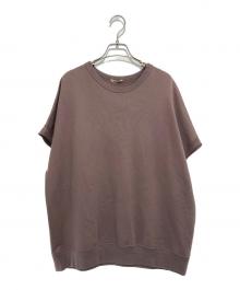 AURALEE（オーラリー）の古着「SUPER SOFT SWEAT BIG SLEEVELESS」｜ブラウン