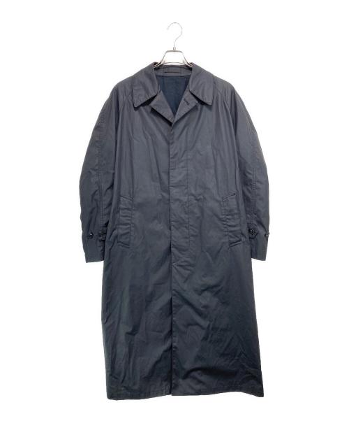 SCYE（サイ）SCYE (サイ) ステンカラーコート ネイビー サイズ:38の古着・服飾アイテム