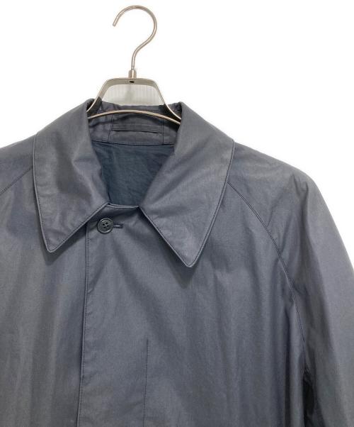 SCYE（サイ）SCYE (サイ) ステンカラーコート ネイビー サイズ:38の古着・服飾アイテム