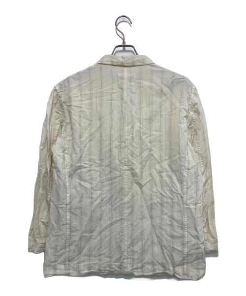 ROBE DE CHAMBRE COMME DES GARCONS（ローブドシャンブル コムデギャルソン）ROBE DE CHAMBRE COMME DES GARCONS (ローブドシャンブル コムデギャルソン) 3Bジャケット ベージュ サイズ:タグ印字消えの古着・服飾アイテム