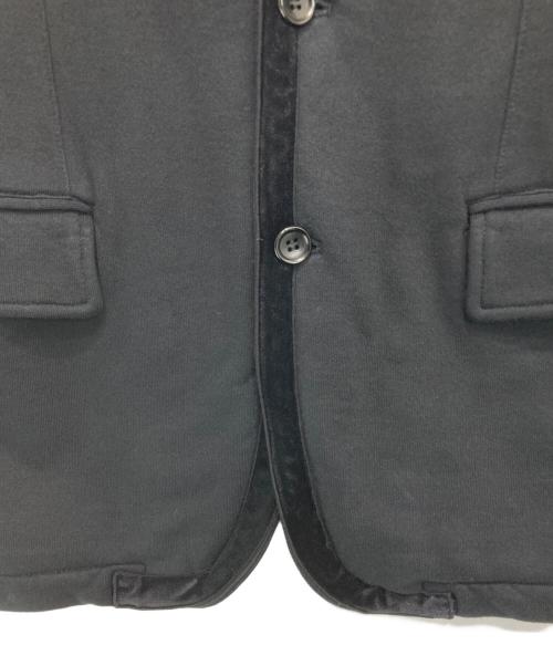 COMME des GARCONS HOMME（コムデギャルソン オム）COMME des GARCONS HOMME (コムデギャルソン オム) スウェット 3Bジャケット ブラック サイズ:SSの古着・服飾アイテム