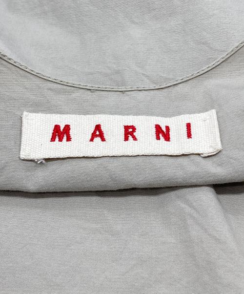 MARNI（マルニ）MARNI (マルニ) ベルテッドノースリーブカットソー ベージュ サイズ:38の古着・服飾アイテム