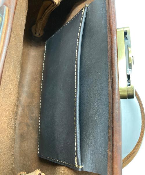 organ（オルガン）organ (オルガン) がま口ショルダーバッグ ブラウンの古着・服飾アイテム