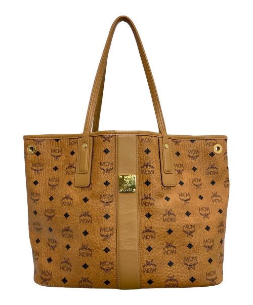 MCM（エムシーエム）MCM (エムシーエム) リズリバーシブル ショッパー - ヴィセトス ブラウンの古着・服飾アイテム