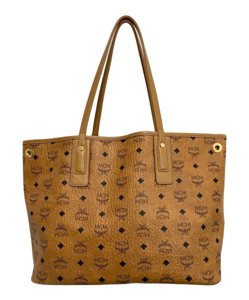 MCM（エムシーエム）MCM (エムシーエム) リズリバーシブル ショッパー - ヴィセトス ブラウンの古着・服飾アイテム