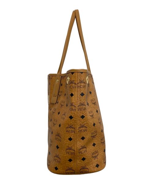 MCM（エムシーエム）MCM (エムシーエム) リズリバーシブル ショッパー - ヴィセトス ブラウンの古着・服飾アイテム