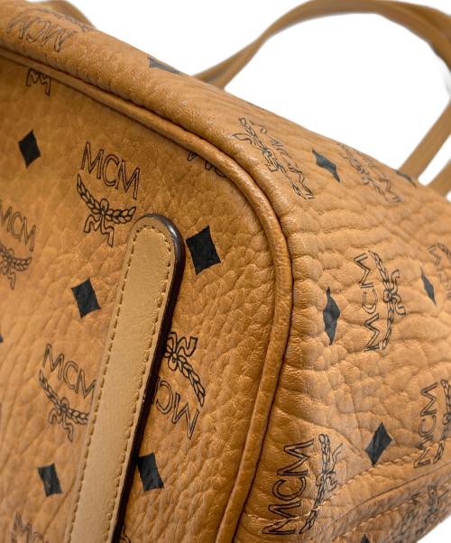 MCM（エムシーエム）MCM (エムシーエム) リズリバーシブル ショッパー - ヴィセトス ブラウンの古着・服飾アイテム