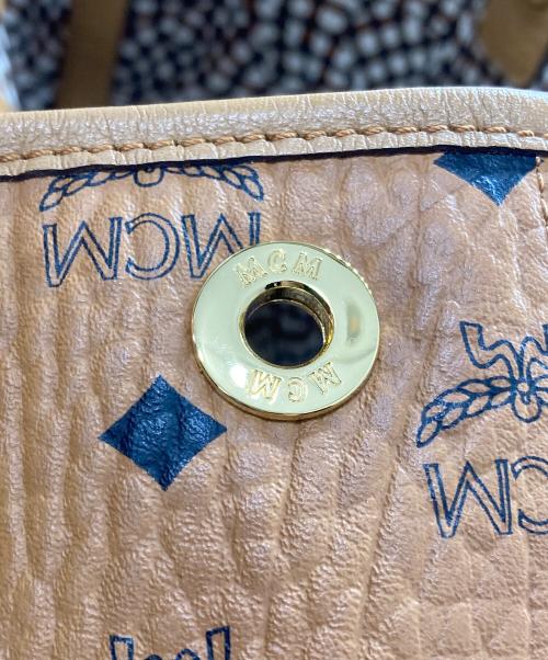 MCM（エムシーエム）MCM (エムシーエム) リズリバーシブル ショッパー - ヴィセトス ブラウンの古着・服飾アイテム