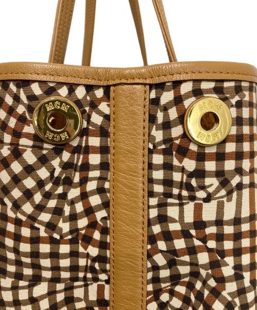 MCM（エムシーエム）MCM (エムシーエム) リズリバーシブル ショッパー - ヴィセトス ブラウンの古着・服飾アイテム