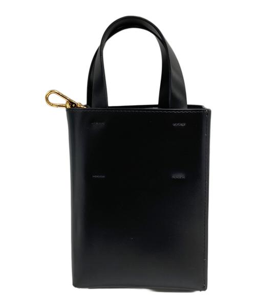 MARNI（マルニ）MARNI (マルニ) museoミュゼオトート ブラック×ホワイトの古着・服飾アイテム