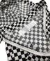 中古・古着 TAO COMME des GARCONS (タオ コムデギャルソン) チェックフーデッドサイドラインコート ブラック×ホワイト サイズ:S：23000円