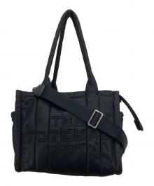 MARC JACOBS（マークジェイコブス）の古着「ザ パフィー ナイロン トート バッグ ミディアム」｜ブラック