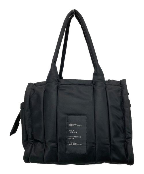 MARC JACOBS（マークジェイコブス）MARC JACOBS (マークジェイコブス) ザ パフィー ナイロン トート バッグ ミディアム ブラックの古着・服飾アイテム