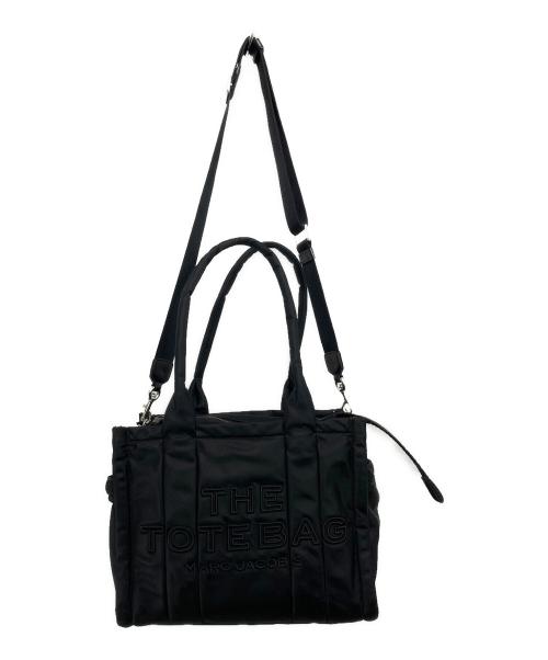 MARC JACOBS（マークジェイコブス）MARC JACOBS (マークジェイコブス) ザ パフィー ナイロン トート バッグ ミディアム ブラックの古着・服飾アイテム