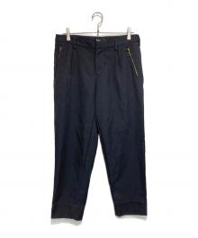KOLOR（カラー）の古着「ヘビーツイルパンツ」｜ネイビー