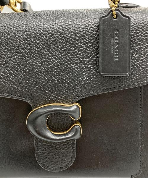 COACH（コーチ）COACH (コーチ) タビー トップ ハンドル 20 2WAYバッグ ブラックの古着・服飾アイテム