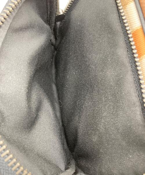 COACH（コーチ）COACH (コーチ) トンプソン ベルト バッグ シグネチャー ジャカード ウィズ ヴァーシティ ストライプ ブラウンの古着・服飾アイテム