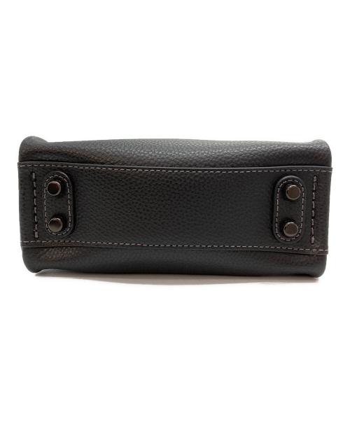 COACH（コーチ）COACH (コーチ) リレー トート バッグ 17・レキシー ブラック×ブラウンの古着・服飾アイテム