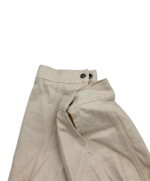 UNUSED（アンユーズド）UNUSED (アンユーズド) カットオフノーカラージャケット アイボリー サイズ:3の古着・服飾アイテム