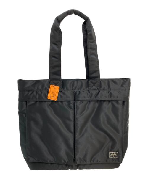 PORTER（ポーター）PORTER (ポーター) TOTE BAG トートバッグ ブラックの古着・服飾アイテム