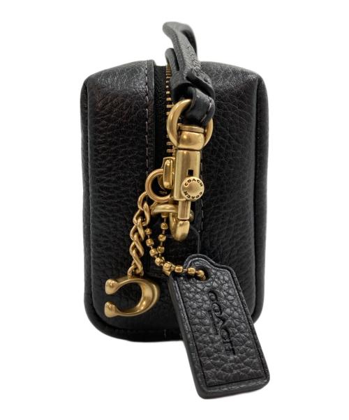 COACH（コーチ）COACH (コーチ) エッセンシャル ミニ コスメティック ポーチ・レキシー ブラックの古着・服飾アイテム