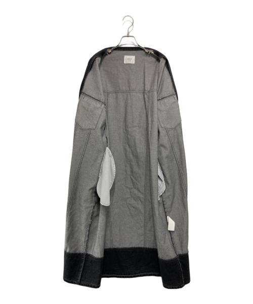 Ameri（アメリ）Ameri (アメリ) デニムチェスターコート ブラック サイズ:Fの古着・服飾アイテム
