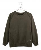 SUGARHILLシュガーヒル）の古着「TIRPLE STITCHED SWEAT PULLOVER」｜オリーブ