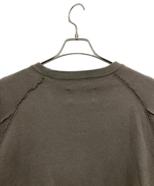 SUGARHILL（シュガーヒル）SUGARHILL (シュガーヒル) TIRPLE STITCHED SWEAT PULLOVER オリーブ サイズ:SIZE2の古着・服飾アイテム