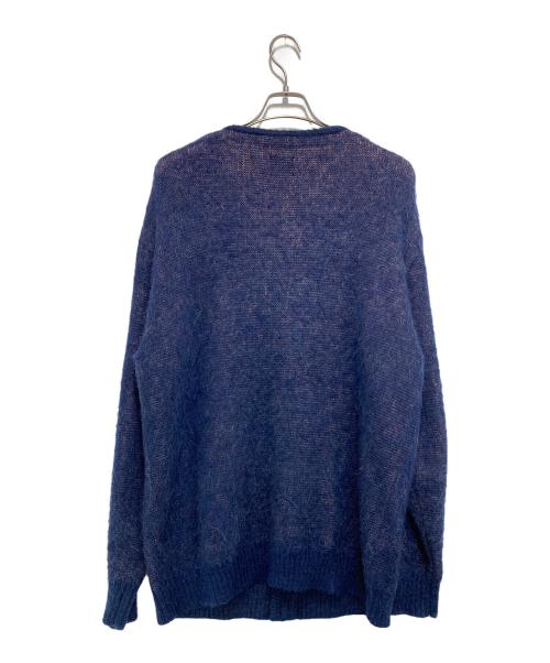 Needles（ニードルズ）Needles (ニードルズ) 別注モヘヤカーディガン ネイビー サイズ:Lの古着・服飾アイテム