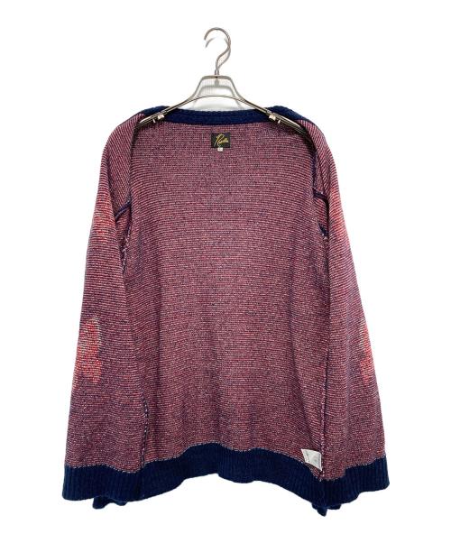 Needles（ニードルズ）Needles (ニードルズ) 別注モヘヤカーディガン ネイビー サイズ:Lの古着・服飾アイテム
