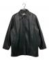 anuke（アンヌーク）の古着「Ecoleather Over Jacket」｜ブラック