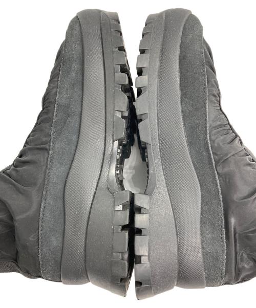 TODAYFUL（トゥデイフル）TODAYFUL (トゥデイフル) Vibramsole Drawstring Sneakers ビブラムソールドローストリングスニーカー ブラック サイズ:37の古着・服飾アイテム