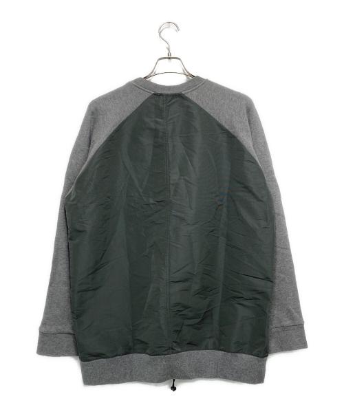 N°21（ヌメロヴェントゥーノ）N°21 (ヌメロヴェントゥーノ) 切替スウェットシャツ グレー サイズ:SIZE Mの古着・服飾アイテム