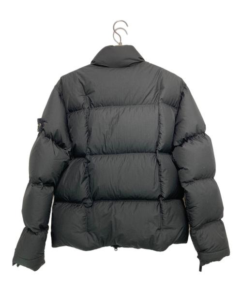 STONE ISLAND（ストーンアイランド）STONE ISLAND (ストーンアイランド) SEAM FADED LIGHT NYLON TELA DOWN JACKET シームフェード ライトダウンジャケット ブラック サイズ:Mの古着・服飾アイテム