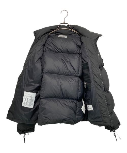 STONE ISLAND（ストーンアイランド）STONE ISLAND (ストーンアイランド) SEAM FADED LIGHT NYLON TELA DOWN JACKET シームフェード ライトダウンジャケット ブラック サイズ:Mの古着・服飾アイテム
