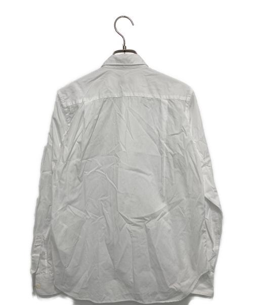 PLAY COMME des GARCONS（プレイコムデギャルソン）PLAY COMME des GARCONS (プレイコムデギャルソン) Shirt With Red Emblem シャツレッドエンブレム ホワイト サイズ:xxsの古着・服飾アイテム