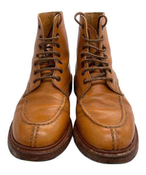 Tricker's（トリッカーズ）Tricker's (トリッカーズ) L6223　レースアップブーツ ベージュ サイズ:5-4の古着・服飾アイテム