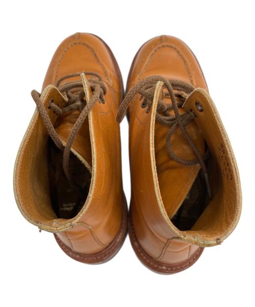 Tricker's（トリッカーズ）Tricker's (トリッカーズ) L6223　レースアップブーツ ベージュ サイズ:5-4の古着・服飾アイテム