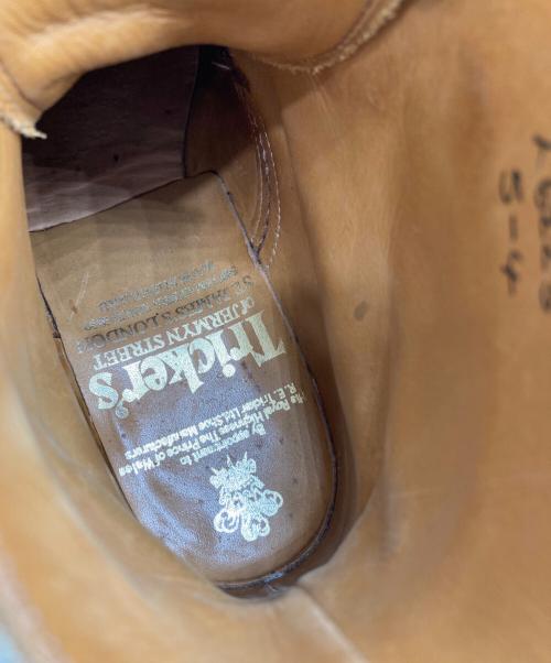 Tricker's（トリッカーズ）Tricker's (トリッカーズ) L6223　レースアップブーツ ベージュ サイズ:5-4の古着・服飾アイテム