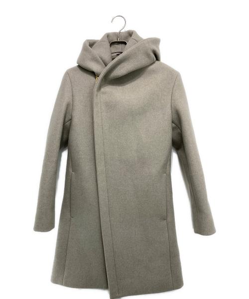 Junhashimoto（ジュンハシモト）Junhashimoto (ジュンハシモト) WRAP COAT ラップコート ベージュ サイズ:3の古着・服飾アイテム