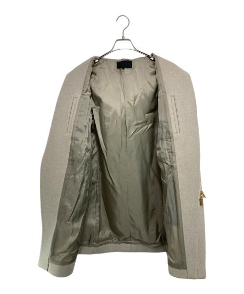 Junhashimoto（ジュンハシモト）Junhashimoto (ジュンハシモト) WRAP COAT ラップコート ベージュ サイズ:3の古着・服飾アイテム
