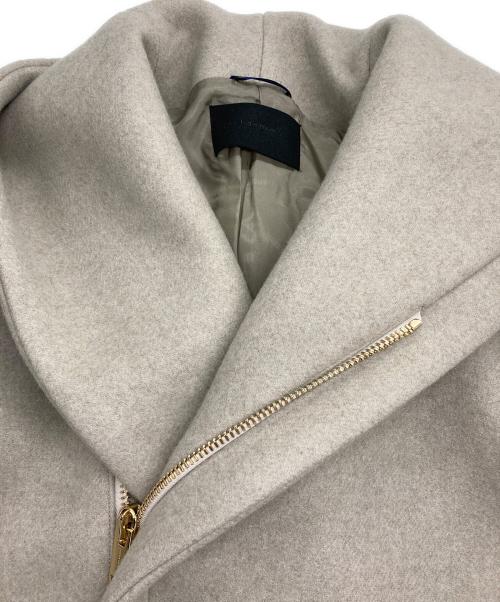 Junhashimoto（ジュンハシモト）Junhashimoto (ジュンハシモト) WRAP COAT ラップコート ベージュ サイズ:3の古着・服飾アイテム